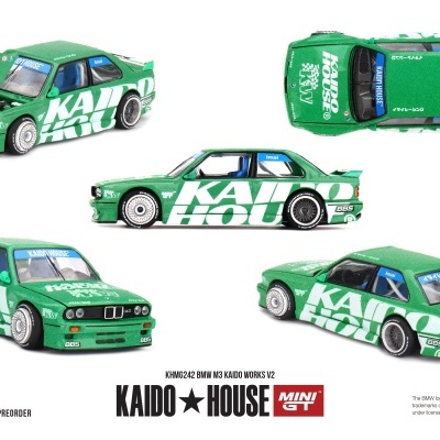 Diecast 1:64 BMW M3 (E30) Kaido Works V2 1989 - Mini GT