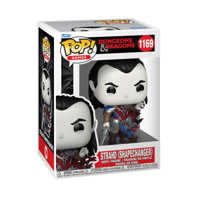 Figura de vinil Funko Pop! Strahd (Shapechanger) de Dungeons & Dragons na caixa