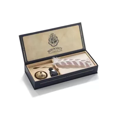 Harry Potter Hogwarts Writing Quill Set The Noble Collection