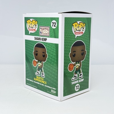 * 2ª MÃO * Funko POP! Basketball NBA Seattle Supersonics Shawn Kemp #72 Spring Convention 2020