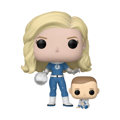 Funko POP! Marvel Studios The Fantastic 4 First Steps Invisible Woman & Franklin #1514