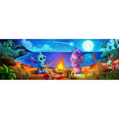 Puzzle Panorama Disney Stitch 1000 Peças Clementoni