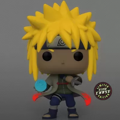Funko POP! Animation Naruto Shippuden Minato Namikaze With Rasengan #935 Special Edition GLOW CHASE