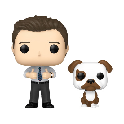 Funko POP! Television Parks And Recreation Chris Traeger With Champion #1415