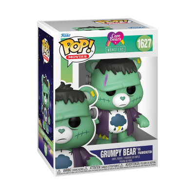 Funko POP! Movies Care Bears X Universal Monsters Grumpy Bear As Frankenstein #1627
