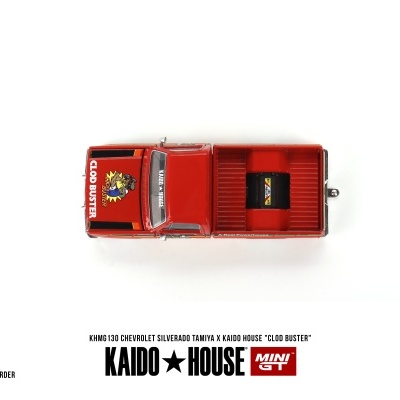 Diecast 1:64 Chevrolet Silverado TAMIYA x KAIDO HOUSE "Clod Buster" - Mini GT
