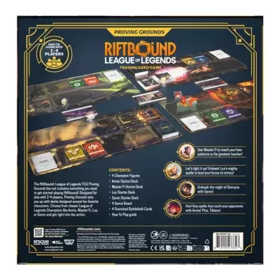 * LANÇAMENTO 31/10/25 * League of Legends Trading Card Game RiftBound Proving Grounds (Em Inglês)
