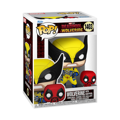 Funko POP! Marvel Deadpool & Wolverine Wolverine With Babypool #1403
