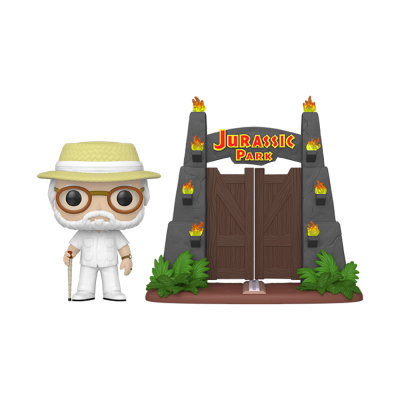 Funko POP! Town Jurassic Park John Hammond With Gates #30 Special Edition
