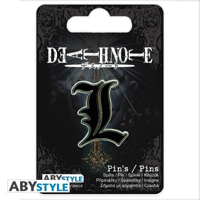 Pin Death Note "L" ABYstyle The Fan Experience