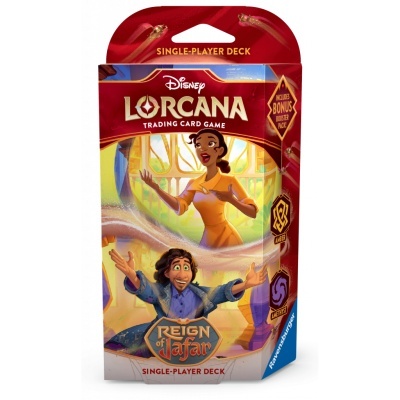 Disney Lorcana Trading Card Game Starter Deck Reign of Jafar (Em Inglês)