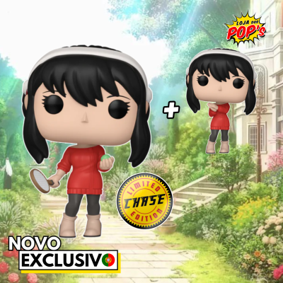 BUNDLE Funko POPs! Animation Spy X Family Yor Forger (Red Sweater) #1952 Special Edition Exclusive + Yor Forger (Red Sweater) #1952 Special Edition Exclusive CHASE