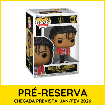 * PRÉ-RESERVA * Funko POP! Rocks Michael Jackson (Beat It) #491