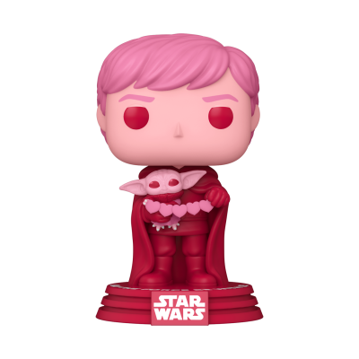 Funko POP! Star Wars Valentines Day Luke Skywalker With Grogu #494