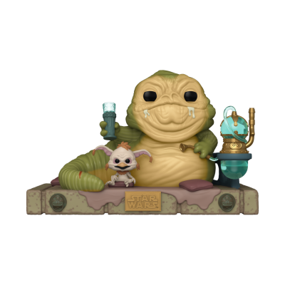 Funko POP! Moment Star Wars Jabba The Hutt & Salacious B. Crumb #611