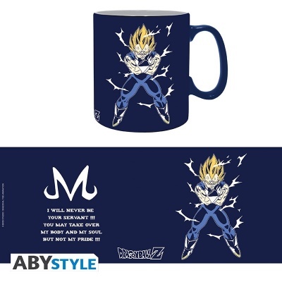 Mug Dragon Ball Z Majin Vegeta 460ml ABYstyle The Fan Experience