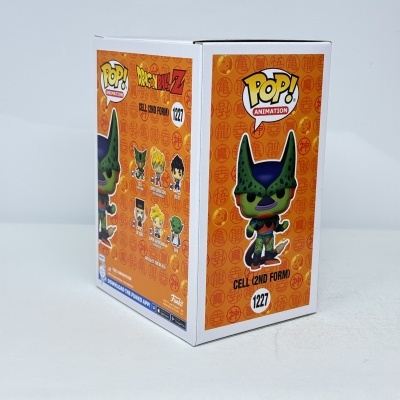 * 2ª MÃO * Funko POP! Animation Dragon Ball Z Cell (2nd Form) #1227 Fall Convention 2022