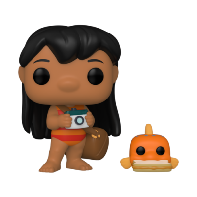 Funko POP! Disney Lilo & Stitch Lilo With Pudge #1047