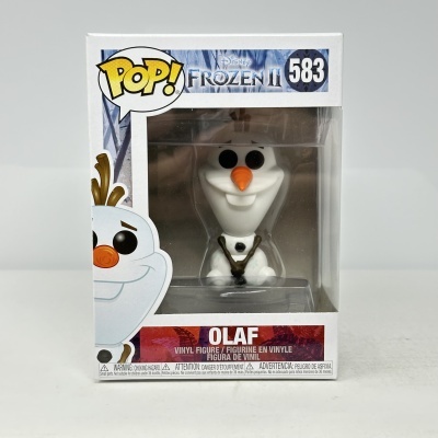 Figura de vinil Olaf Disney Frozen II Pop! na caixa