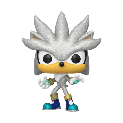 Funko POP! Games Sonic The Hedgehog Silver #1103 Diamond Gallery SE