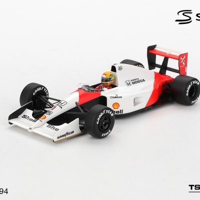 Diecast 1:43 McLaren MP4/6 #1 Ayrton Senna Japanese GP 2ND Place 1991 - TSM Model