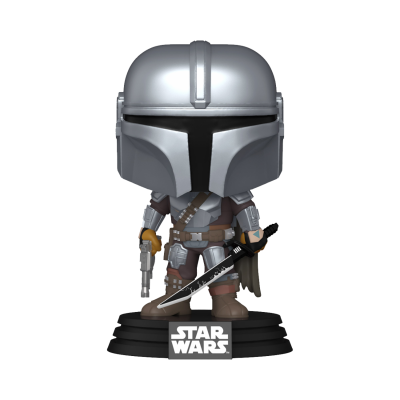 Funko POP! Star Wars The Mandalorian The Mandalorian With Darksaber #663