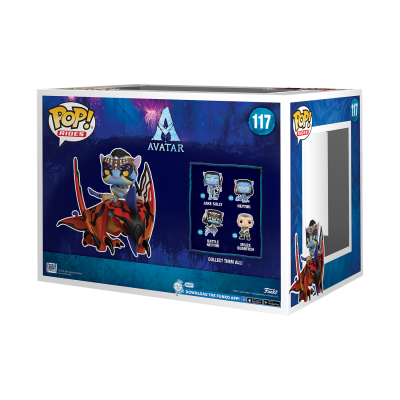 Funko POP! Rides Deluxe Movies Avatar Toruk Makto (Jake Sully) #117