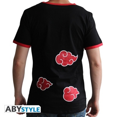 T-Shirt Naruto Shippuden Akatsuki ABYstyle The Fan Experience (Disponível em Vários Tamanhos)