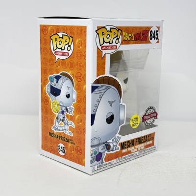 * 2ª MÃO * Funko POP! Animation Dragon Ball Z Mecha Frieza with Blaster #845 GITD SE