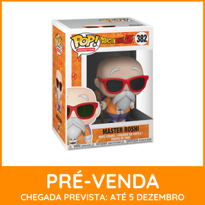 * EM PRÉ-VENDA ONLINE * Funko POP! Animation Dragon Ball Z Master Roshi #382