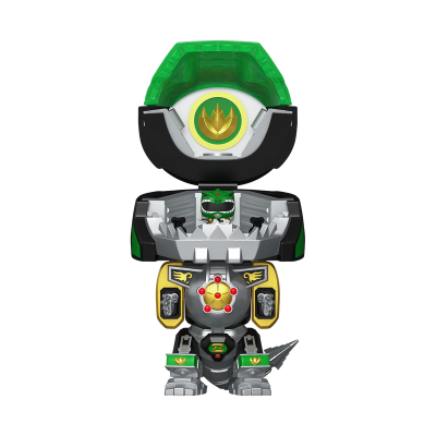 * PRÉ-RESERVA * Bitty POP! Bitty Bot Power Rangers Dragonzord with Green Ranger