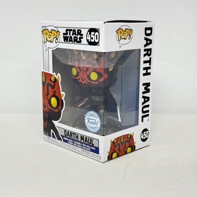 * 2ª MÃO * Funko POP! Star Wars Darth Maul #450 SE