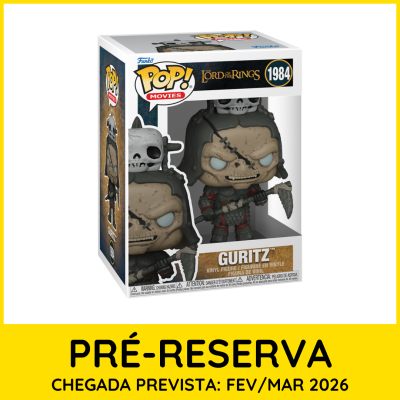 * PRÉ-RESERVA * Funko POP! Movies The Lord Of The Rings Guritz #1984