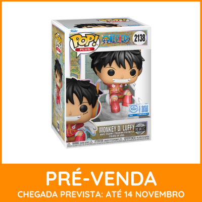 * EM PRÉ-VENDA ONLINE * Funko POP! Plus Animation One Piece Monkey D. Luffy (Egghead) #2138 (Metallic) SE