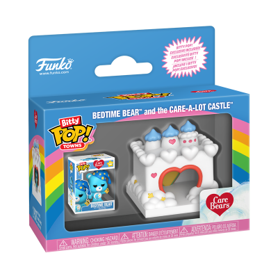 * PRÉ-RESERVA * Bitty POP! Towns Care Bears Bedtime Bear and The Care-A-Lot Castle
