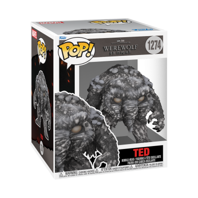 Funko POP! Marvel Studios Werewolf By Night Ted 6" #1274 (Super Sized POP!) (Caixa Danificada)