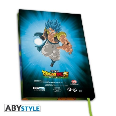 Caderno A5 Dragon Ball Super Broly The Movie ABYstyle The Fan Experience