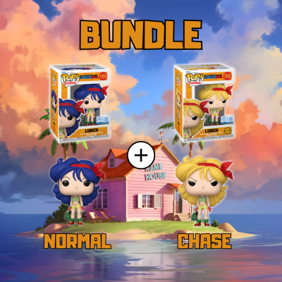 * EM PRÉ-VENDA ONLINE * BUNDLE Funko POPs! Animation Dragon Ball Lunch #1998 SE  + Dragon Ball Lunch #1998 SE CHASE