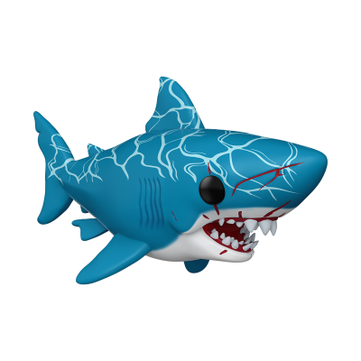 Funko POP! Movies Jaws 50 Anniversary Great White Shark 6" #1754 (Super Sized POP!)