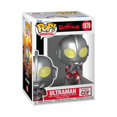 * PRÉ-RESERVA * Funko POP! Television Ultraman Ultraman #1870 (Metallic)