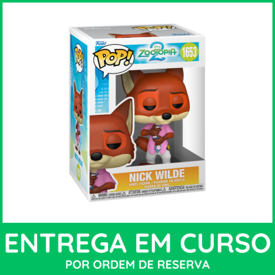 * PRÉ-RESERVA * Funko POP! Disney Zootopia 2 Nick Wilde #1653