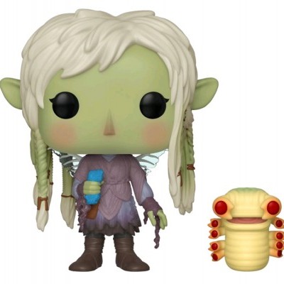 Funko POP! Television The Dark Crystal Age of Resistance Deet with Baby Nurlock #859 Glow In The Dark SE