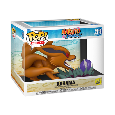 Funko POP! Deluxe Animation Naruto Shippuden Kurama #2118 GITD
