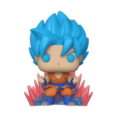 Funko POP! Animation Dragon Ball Super SSGSS Goku (Kaio-Ken Times Twenty) #1256 GITD Special Edition