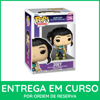 * PRÉ-RESERVA * Funko POP! Animation K-POP Demon Hunters Zoey #2256