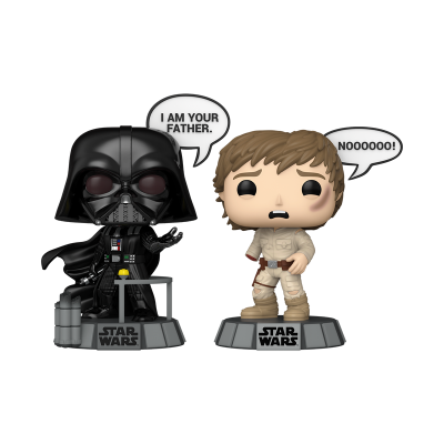 Funko POP! Star Wars Darth Vader & Luke Skywalker 2 Pack