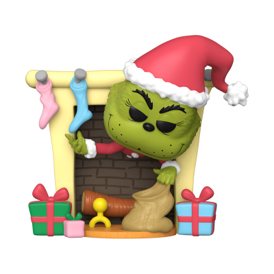Funko POP! Deluxe Books How The Grinch Stole Christmas Grinch With Bag #35