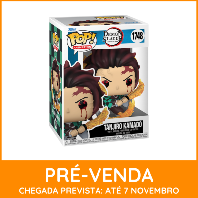 * EM PRÉ-VENDA ONLINE * Funko POP! Animation Demon Slayer Tanjiro Kamado #1748