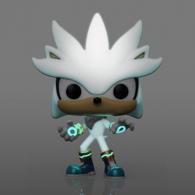 Funko POP! Games Sonic The Hedgehog Silver #633 GITD SE