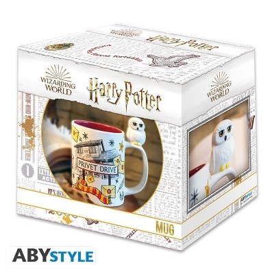 Mug 3D Harry Potter Hedwig & Privet Drive 460ml